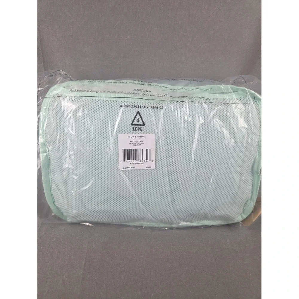 The North Face Base Camp Voyager 42L Duffel Bag Opal Frost NF0A52RQ NEW